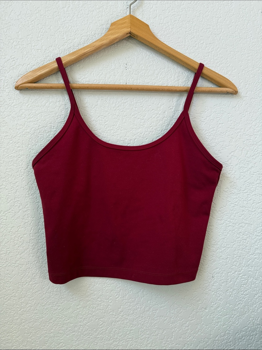 Lorna Jane Crop Top Work Out Tank Red size Medium - Picture 2 of 8